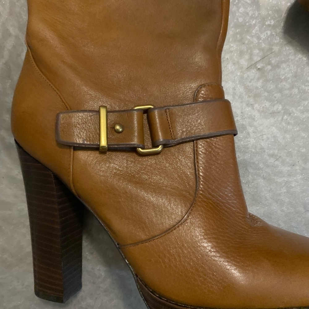 Coach Leather Boots